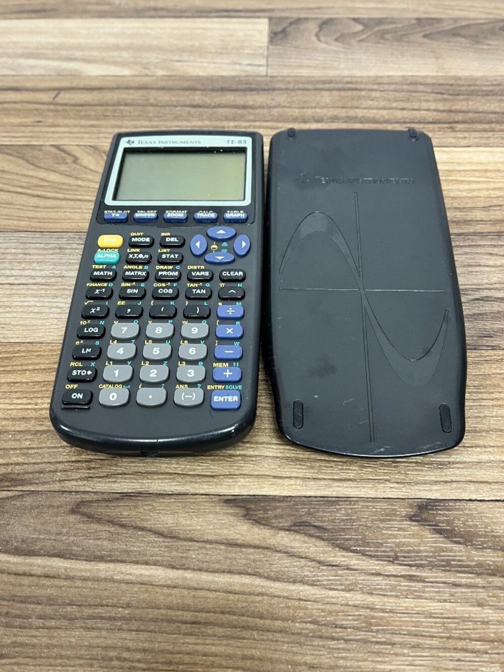 Texas Instruments TI-83 Plus Graphing Calculator Tested Working w/ Slide Case